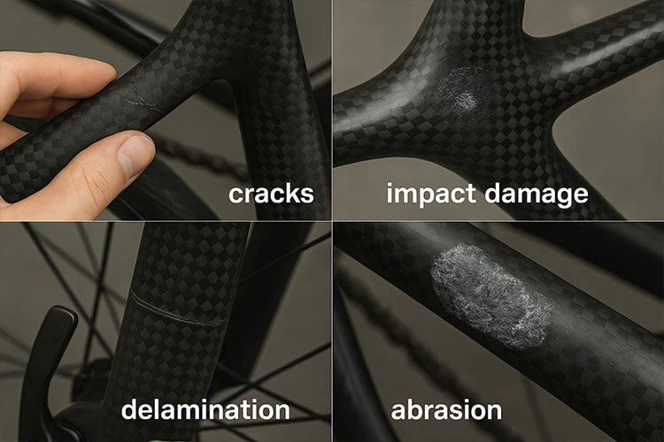 Common Types of Carbon Bike Frame Damage